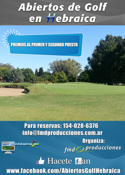 Abiertos de Golf en Hebraica